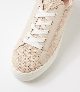 HUNTER SNEAKER WA NATURAL RAFFIA