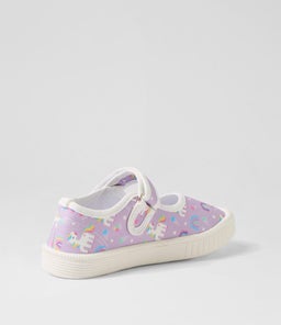 MARY JANE TOT WA UNICORNS CANVAS