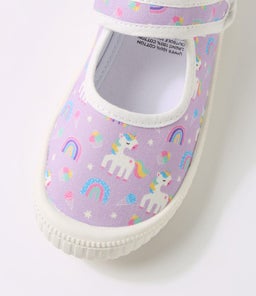 MARY JANE TOT WA UNICORNS CANVAS