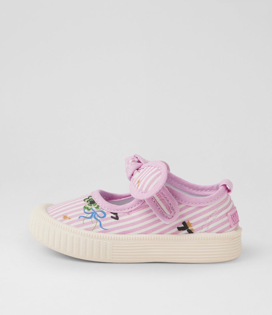 Millie Toddler Lucky Charm Canvas Flat Shoes Millie Toddler Lucky Charm Canvas Flat Shoes