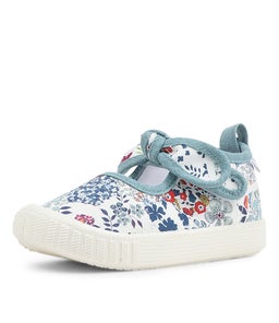 LIBERTY MILLIE TOT WA PATCHWORK BLUE CANVAS