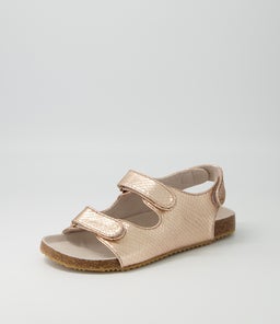 BEC SANDAL WA ROSE METALLIC SNAKE SMOOTH