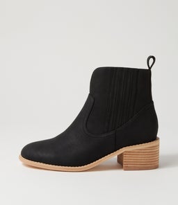 MARGO BOOT WA BLACK NUBUCK PU