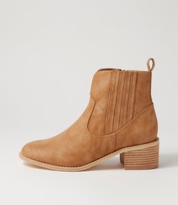 MARGO BOOT WA BEIGE NUBUCK PU