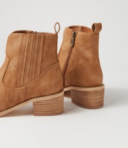 MARGO BOOT WA BEIGE NUBUCK PU