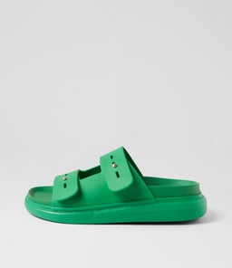 TORI SLIDE WA EMERALD RUBBER