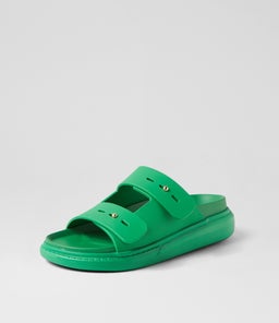 TORI SLIDE WA EMERALD RUBBER