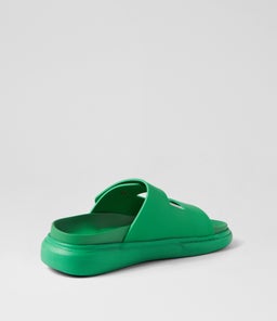 TORI SLIDE WA EMERALD RUBBER