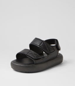 ASH SANDAL TOT WA BLACK SMOOTH
