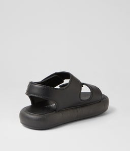 ASH SANDAL TOT WA BLACK SMOOTH