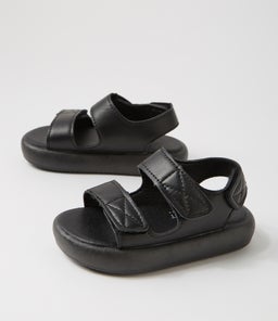 ASH SANDAL TOT WA BLACK SMOOTH