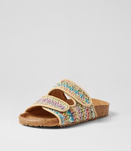BEACH MINI TOT WA OCEAN MULTI PU WEAVE LEATHER