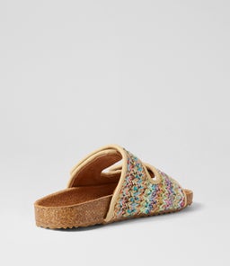 BEACH MINI TOT WA OCEAN MULTI PU WEAVE LEATHER