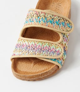 BEACH MINI TOT WA OCEAN MULTI PU WEAVE LEATHER