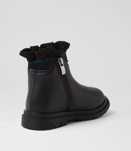 FLORA BOOT TOT WA BLACK SMOOTH