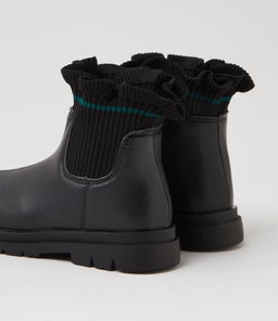 FLORA BOOT TOT WA BLACK SMOOTH