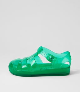 FRANKIE SANDAL TDLR WA GREEN EVA