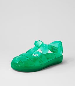 FRANKIE SANDAL TDLR WA GREEN EVA