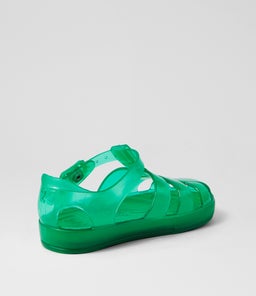 FRANKIE SANDAL TDLR WA GREEN EVA