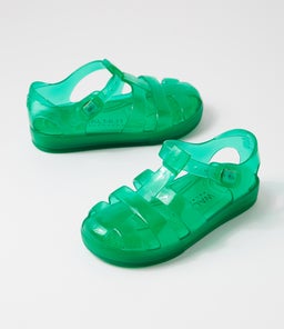 FRANKIE SANDAL TDLR WA GREEN EVA
