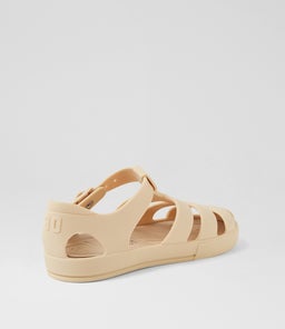 FRANKIE SANDAL TDLR WA BEIGE RUBBER