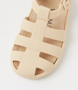 FRANKIE SANDAL TDLR WA BEIGE RUBBER