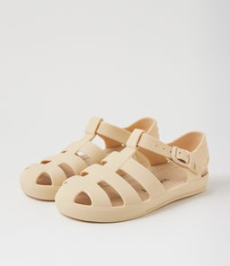 FRANKIE SANDAL TDLR WA BEIGE RUBBER