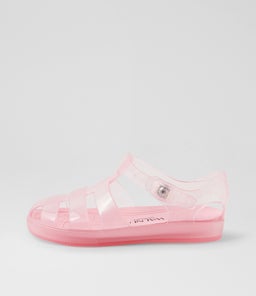 FRANKIE SANDAL TDLR WA PINK RUBBER