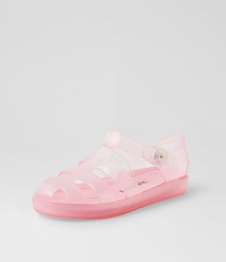 FRANKIE SANDAL TDLR WA PINK RUBBER