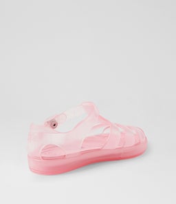 FRANKIE SANDAL TDLR WA PINK RUBBER