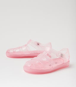 FRANKIE SANDAL TDLR WA PINK RUBBER