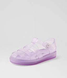 FRANKIE SANDAL TDLR WA PURPLE RUBBER