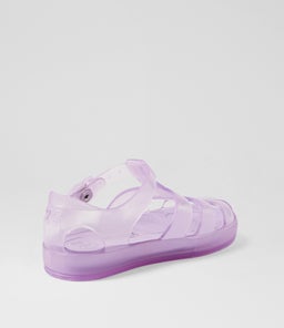 FRANKIE SANDAL TDLR WA PURPLE RUBBER