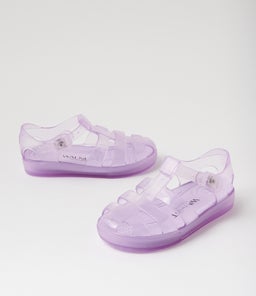 FRANKIE SANDAL TDLR WA PURPLE RUBBER