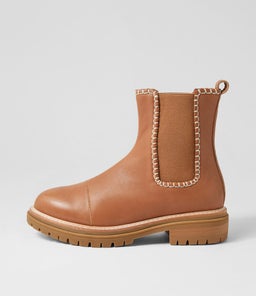 ORION LEATHER BOOT WA TAN LEATHER