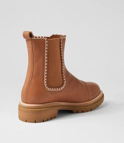 ORION LEATHER BOOT WA TAN LEATHER
