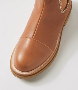 ORION LEATHER BOOT WA TAN LEATHER
