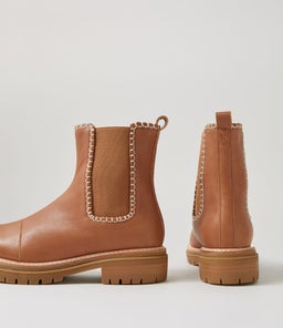 ORION LEATHER BOOT WA TAN LEATHER