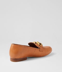 THEA LEATHER LOAFER WA COCONUT TAN LEATHER