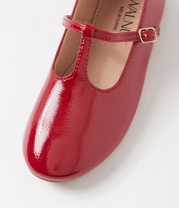 AUDREY MARY JANE WA RED PATENT SMOOTH