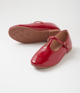 AUDREY MARY JANE WA RED PATENT SMOOTH