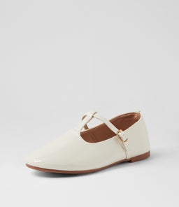 AUDREY MARY JANE WA CREAM PATENT SMOOTH
