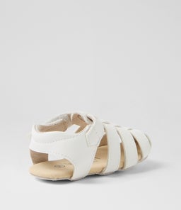 MINI BENSON SANDAL PRE WA WHITE SMOOTH