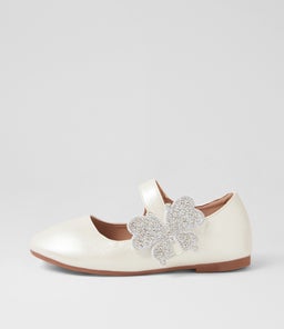 ANNIE BALLET JNR WA WHITE SMOOTH