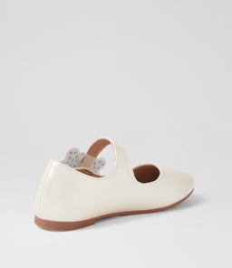 ANNIE BALLET JNR WA WHITE SMOOTH