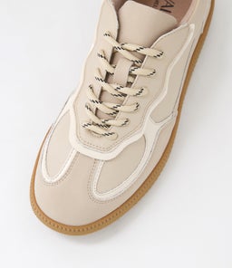 FALLON SNEAKER WA BEIGE SMOOTH