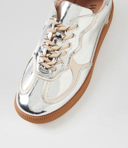 FALLON SNEAKER WA SILVER SMOOTH