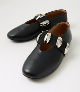 ZOEY BALLET WA BLACK SMOOTH