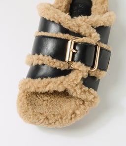 MIMI SLIDE WA BLACK SMOOTH