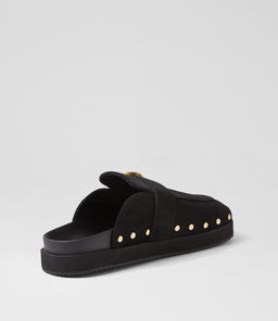 PASCAL MULE WA BLACK SUEDE